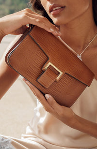 Sac Baguette Caramel